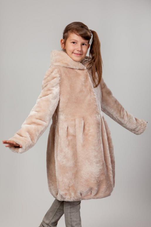 Мутоновая детская шубка Принцесса - Производитель детской меховой одежды Зимняя принцесса