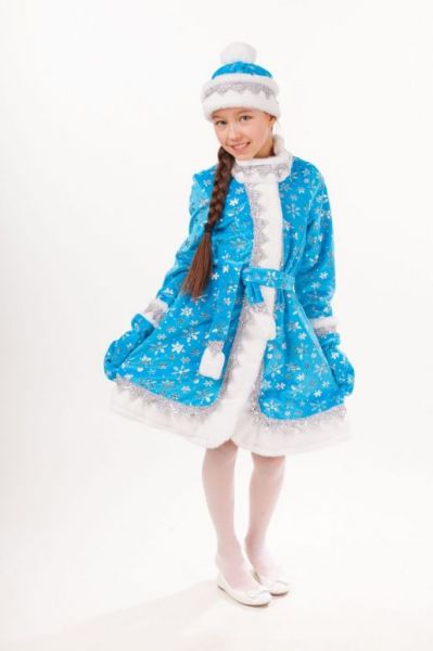 Детский карнавальный костюм Снегурочка - Производитель детской одежды Батик