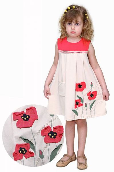 Платье детское с цветами Славита - Фабрика детской одежды Славита
