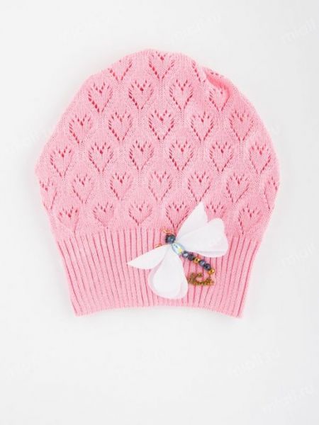 Детская розовая летняя шапка MIALT - Фабрика детских головных уборов MIALT