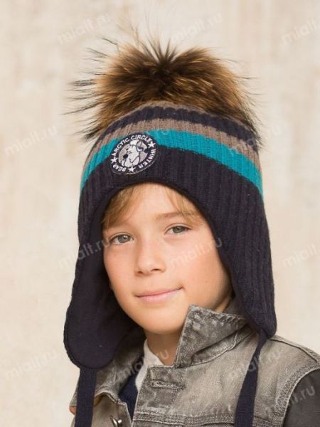 Шапка на мальчика зима MIALT - Фабрика детских головных уборов MIALT