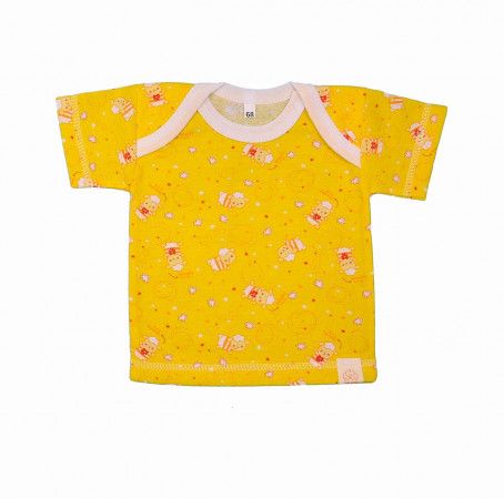 Ясельная красная футболка BABY MODA - Фабрика одежды для новорожденных Бэби Мода