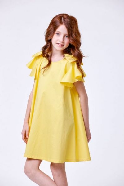 Платье детское желтое Stilnyashka - Производитель детской одежды Stilnyashka