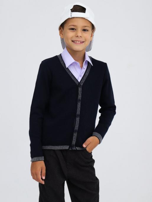 Кардиган вязаный для мальчика - Производитель детской одежды Мальчишки и Девчонки