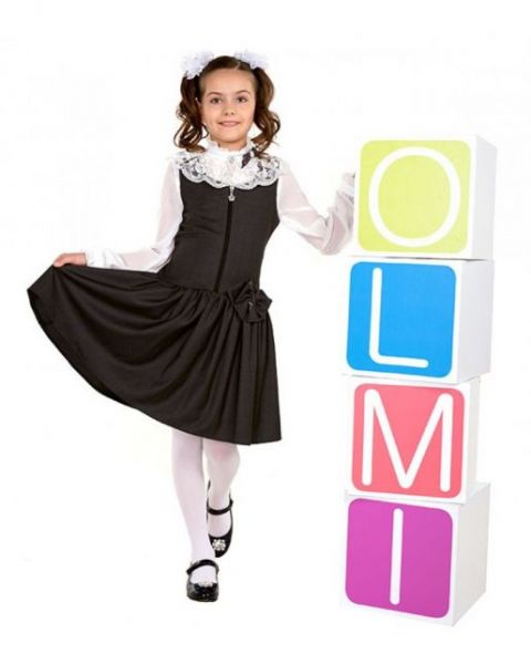 Школьный сарафан на молнии OLMI - Фабрика детской одежды OLMI