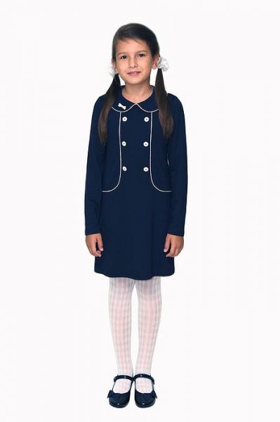 Детское школьное платье с воротником Славита - Фабрика детской одежды Славита