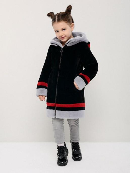 Детская утепленная куртка из экомеха - Меховая фабрика Alef