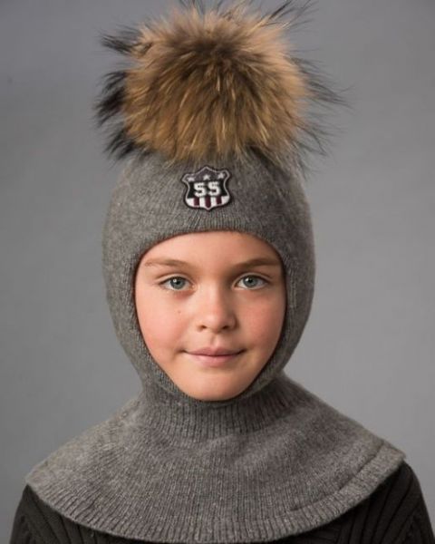 Зимний детский шлем Tricotier - Производитель детских головных уборов Shapkaopt