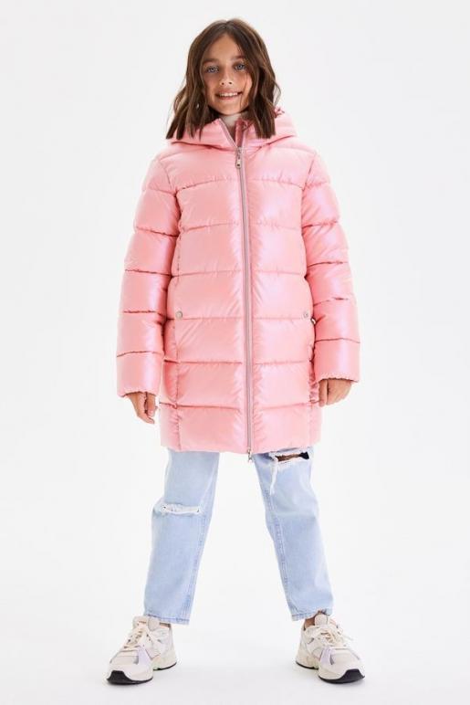 Полупальто для девочки из курточной ткани - Производитель верхней детской одежды Fox Cub