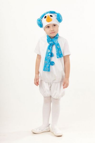Детский карнавальный костюм Снеговик - Производитель детской одежды Батик