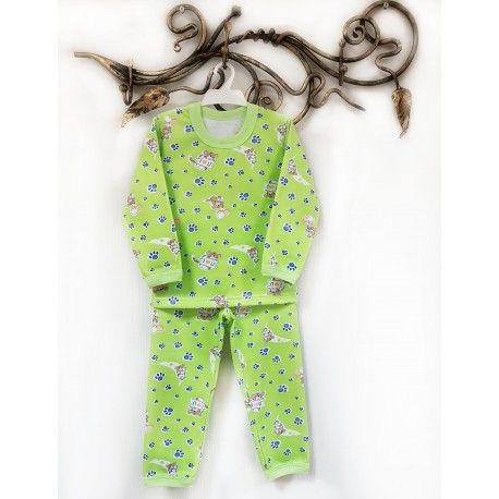 Пижама детская зеленная Светик - Текстильная фабрика Светик
