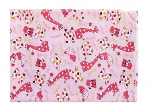 Розовая пеленка MilleFaMille - Производитель детской одежды Мини-ми