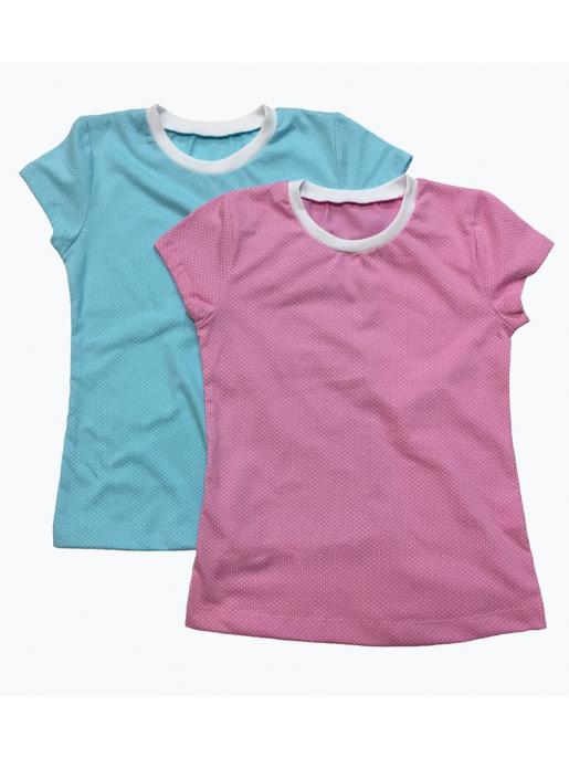 Комплект из двух футболок на девочку - Производитель детской одежды Семицвет