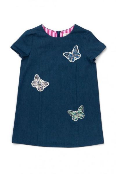 детское платье с аппликацией chobi kids - Фабрика детской одежды chobi