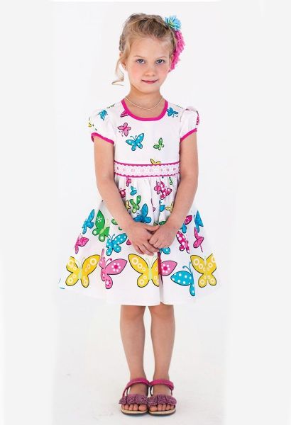 Летнее детское платье Карамелли - Фабрика детской одежды Карамелли