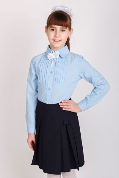 Школьная блузка Виолетта Колибри KIDS - Фабрика детской одежды Колибри KIDS