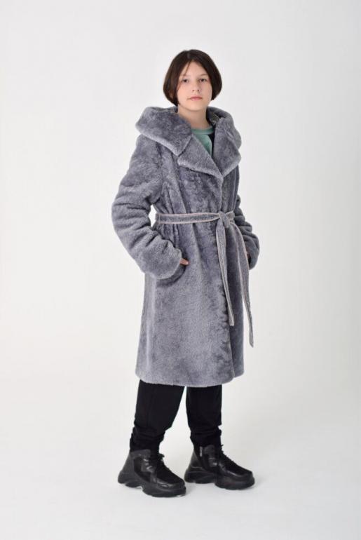Шубка Кристина из мутона - Производитель детской меховой одежды Зимняя принцесса