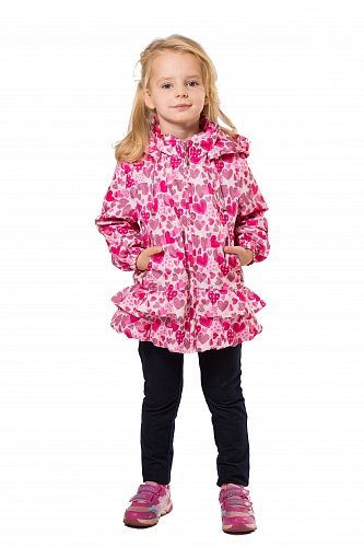 Розовая весенняя курка на девочку Saima - Фабрика детской одежды Saima