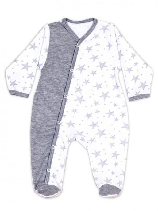 Трикотажный комбинезон для новорожденных звезда - Производитель детской одежды Зайцев