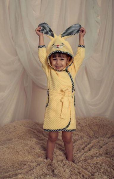 Детский халат с ушками Белотон - Трикотажная фабрика Исток