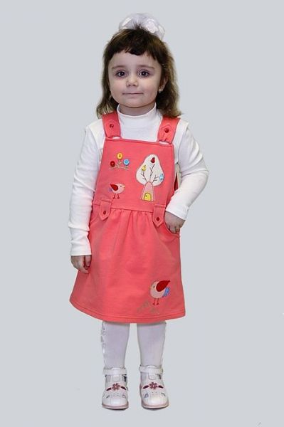 Розовый детский сарафан Славита - Фабрика детской одежды Славита