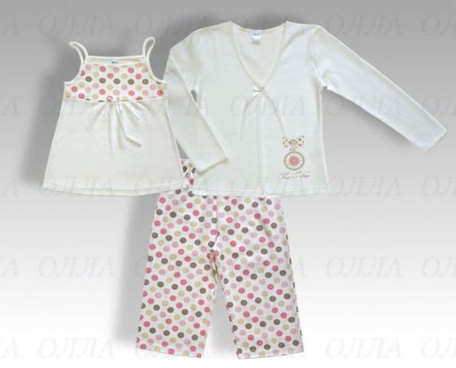 Пижама для девочек Олла - Фабрика детской одежды Олла