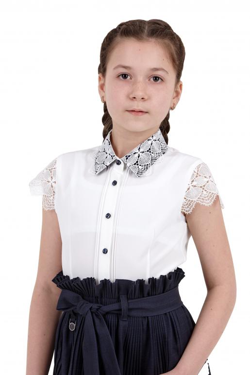 Блуза школьная с воротником - Производитель школьной формы Natali-Style