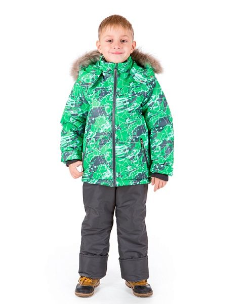 Утепленная детская зеленная куртка Pikolino - Производитель детской одежды Pikolino