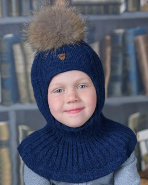 Детская зимняя шапочка Роберт - Производитель детских головных уборов Shapkaopt