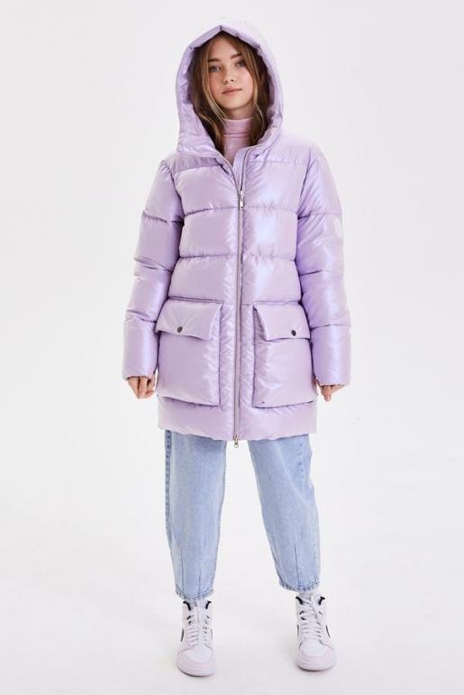 Полупальто для девочки из курточной ткани - Производитель верхней детской одежды Fox Cub
