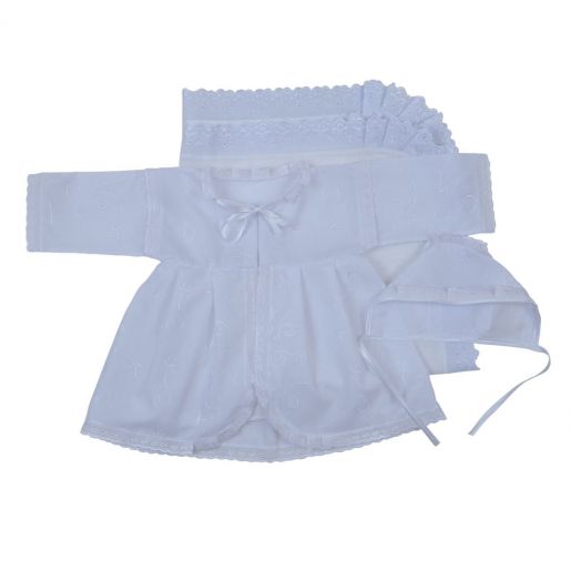 Набор крестильный на девочку BABY MODA - Фабрика одежды для новорожденных Бэби Мода