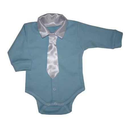 Ясельное боди с галстуком Л-Текс - Фабрика детского трикотажа Л-Текс