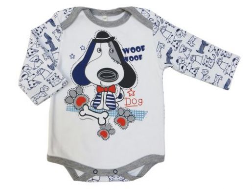 Боди Dog на новорожденного Soni Kids - Фабрика детской одежды Soni Kids