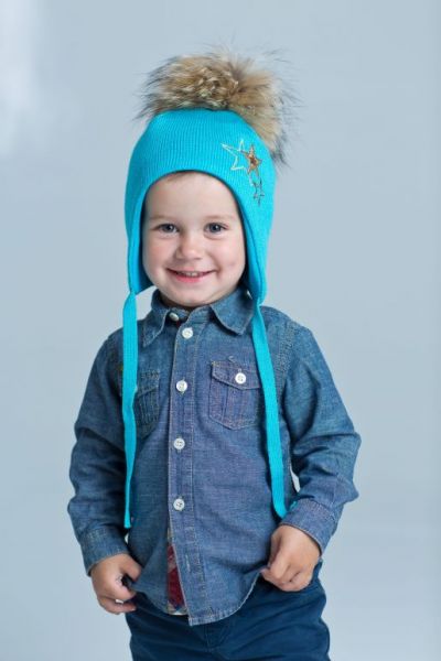 Шапка детская на завязках PicCo - Производитель детской верхней одежды PicCo