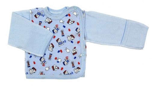 Голубая кофточка на новорожденного MilleFaMille - Производитель детской одежды Мини-ми