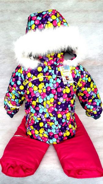 Зимний костюм Пузыри с полукомбинезоном - Фабрика верхней детской одежды Божья коровка