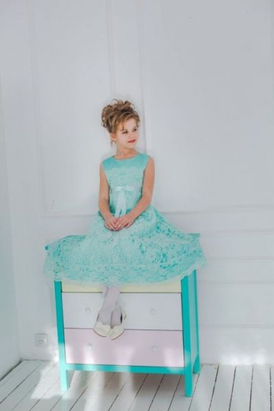 Нарядное платье для девочки кристалл UNONA Dart - Производитель детской одежды UNONA