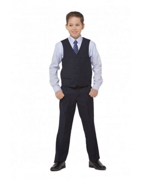 Синие школьные брюки на мальчика OLMI - Фабрика детской одежды OLMI