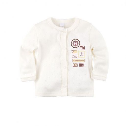 Кофточка для новорожденного белая - Производитель детской одежды Bossa Nova