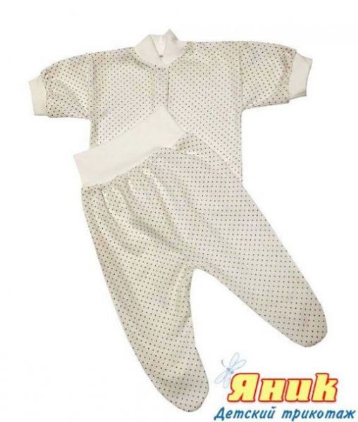Комплект в горошек на новорожденного Яник - Фабрика детской одежды Яник