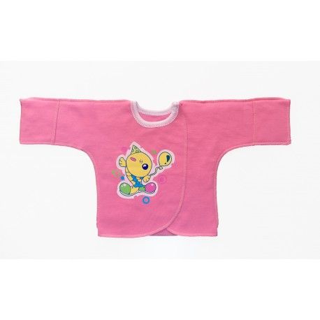 Розовая распашонка для новорожденного Светик - Текстильная фабрика Светик
