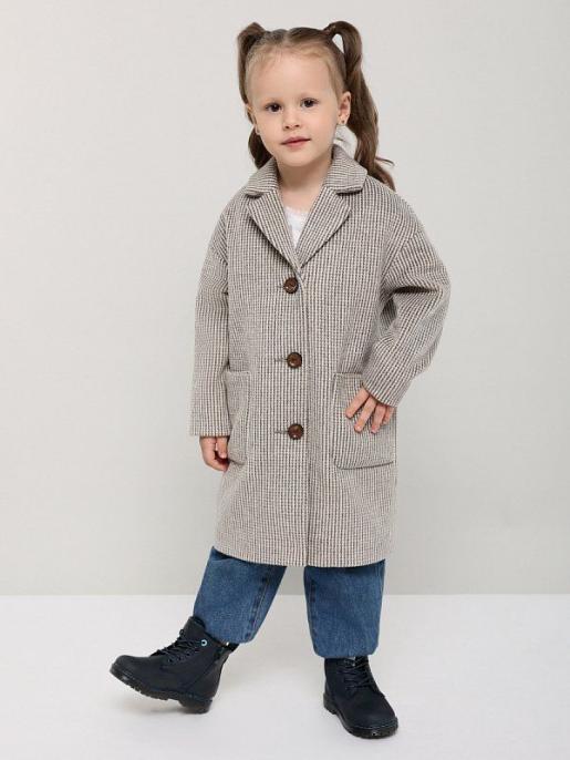Детское пальто с английским воротником - Меховая фабрика Alef