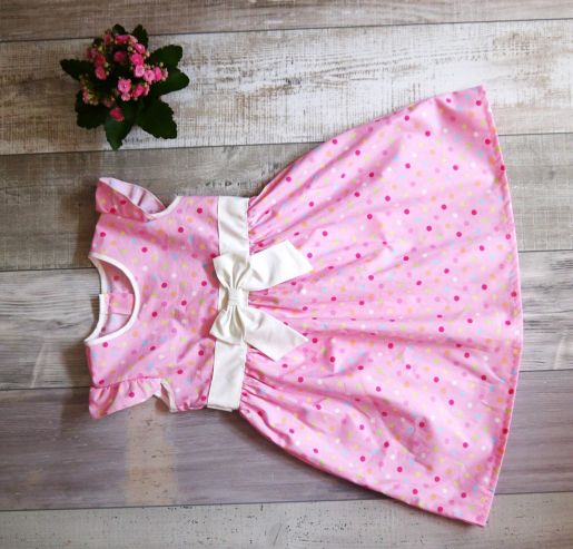 Детское розовое платье Чупинет - Фабрика детской одежды Чупинет