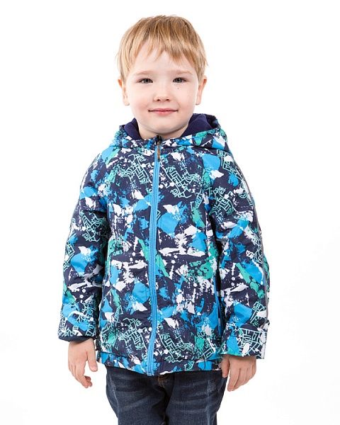 Голубая детская ветровка на мальчика Pikolino - Производитель детской одежды Pikolino