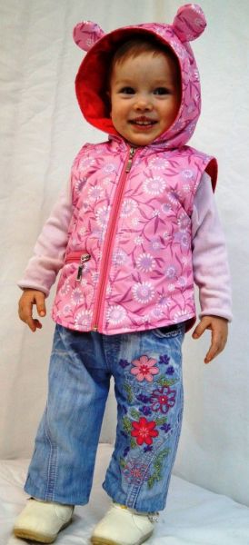Детский жилет Радуга одежды - Производитель детской одежды Радуга одежды
