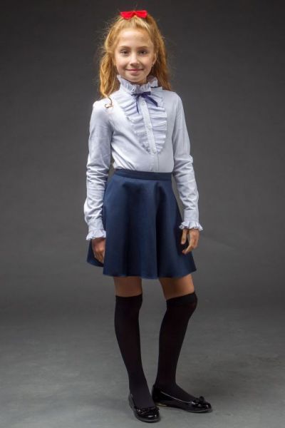 Школьная юбка полусолнце - Фабрика одежды для девочек Мари Текс