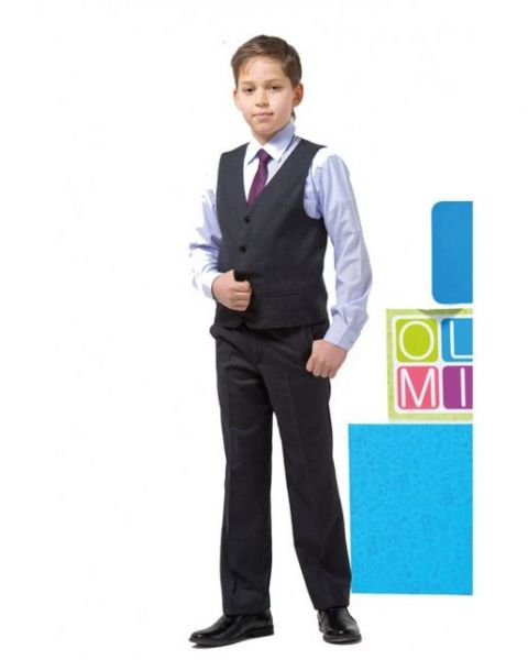 Школьный жилет на мальчика OLMI - Фабрика детской одежды OLMI
