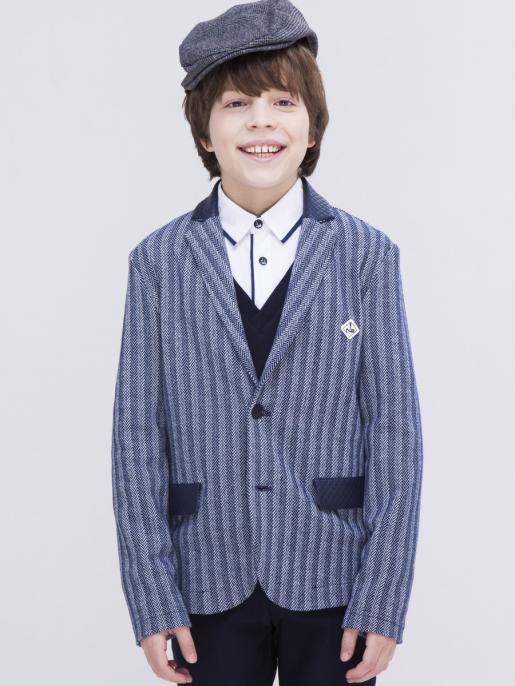 Пиджак для мальчика полоска - Производитель детской одежды Мальчишки и Девчонки