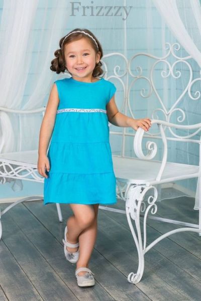 Платье для девочки воланами FRIZZZY - Производитель детской одежды Frizzzy