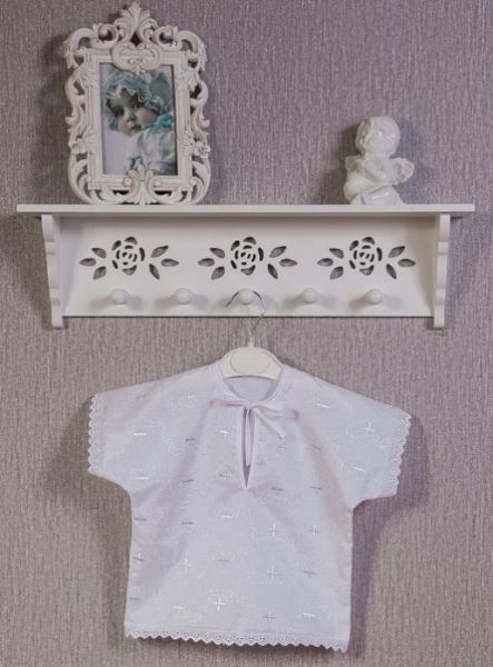 Рубашка для крещения Маргарита - Производитель детской одежды Маргарита
